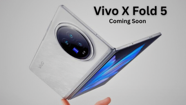 Vivo X Fold 5 date लॉन्च: डुअल डिस्प्ले, 6000mAh बैटरी और धांसू फीचर्स के साथ, कीमत जानकर चौंक जाएंगे